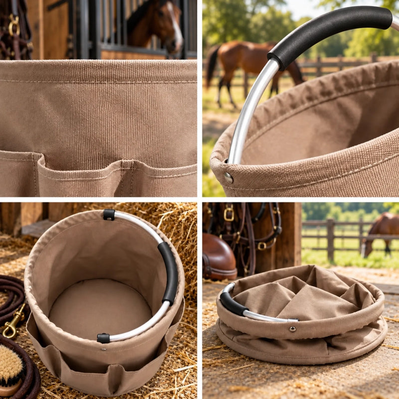 Custom Name Horse Grooming Gifts for Equestrians - Personalized Gardening Tool Bag