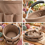 Custom Name Crochet Gifts for Knitters - Personalized Gardening Tool Bag