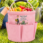 Custom Name Gardening Gifts for Girls - Personalized Gardening Tool Bag