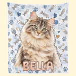 Custom Name Golden Retriever Lover Decor - Personalized Blanket - Pet Families
