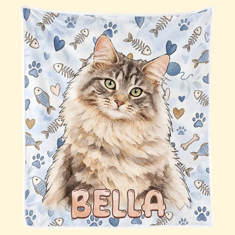 Custom Name Golden Retriever Lover Decor - Personalized Blanket - Pet Families