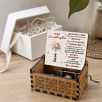 Custom Granddaughter Heartfelt Keepsake Gift - Personalized Music Box - Loved Beyond Measure