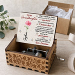 Custom Name Granddaughter Gifts from Grandma - Personalized Music Box - Forever My Sweetheart