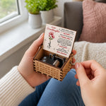 Custom Name Once Upon A Time Gifts for Granddaughter - Personalized Music Box - Forever In My Heart
