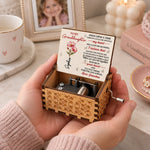 Custom Name Once Upon A Time Gifts for Granddaughter - Personalized Music Box - Forever In My Heart