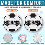 Custom Name Sports Gifts for Kids - Personalized Shaped Pillow - Game On Always