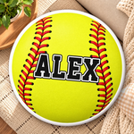 Custom Name Sports Gifts for Kids - Personalized Shaped Pillow - Game On Always