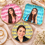 Custom Photo Portrait Keepsake Gifts for Her - Personalized Jewelry Dish