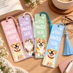 Personalized Acrylic Bookmark – Custom Photo Gift For Book Lovers, Pet Lovers – You Pawsed Here