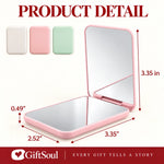 Custom Photo Daughter Gifts - Personalized LED Compact Makeup Mirror