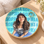 Custom Photo Portrait Name Keepsake Gifts for Women - Personalized Jewelry Dish