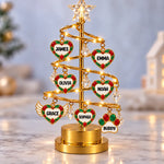 Custom Name Christmas Pet Gifts - Personalized Christmas Tree Lights - All Together All Heart