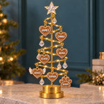 Custom Christmas Gifts For Families With Pets - Personalized Christmas Tree Lights - Family Makes It Magical