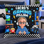 Custom Name Gamer Character Gifts  - Personalized Pillow - My Gaming Pillow