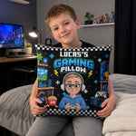 Custom Name Gamer Character Gifts  - Personalized Pillow - My Gaming Pillow