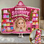 Custom Name Squishy Collection Gifts for Kids - Personalized Wearable Blanket Hoodie - My Little Corner