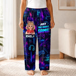 Custom Name Gamer Gifts for Kids - Personalized Pajamas Pants - Shhh I'm Gaming