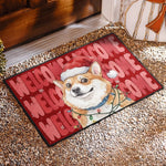 Custom Photo Christmas Welcome Decor - Personalized Doormat - Welcome To The Pawlidays