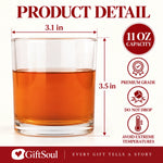 Custom Name Brotherhood Gifts for Brothers - Personalized Whiskey Glass
