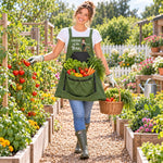 Custom Name Gardener of the Year Gifts for Women - Personalized Gardening Apron