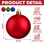Custom Name Christmas Pet Gifts for Dog and Cat Lovers - Personalized Photo Full Wrap Ball Ornament - Santa’s Favorite Trouble Makers