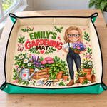 Custom Name Gardening Gifts for Plant Lovers - Personalized Foldable Gardening Mat