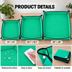Custom Name Gardening Gifts for Plant Lovers - Personalized Foldable Gardening Mat