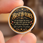 Custom Funny Best Friend Gifts for Women - Personalized Pocket Hug - Besties Behaving Badly