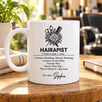 Custom Name Hair Stylist Definition Gifts - Personalized Mug
