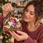 Custom Name Knitting Gifts for Women - Personalized Acrylic Ornament - My Passion