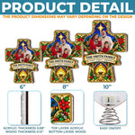 Custom Family Photo Nativity Christmas Decor - Personalized LED Tree Topper - Christmas Spirit
