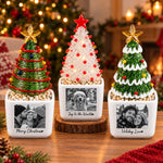 Custom Photo Christmas Decor - Personalized Glass Everlasting Christmas