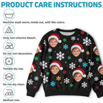 Custom Photo Christmas Gifts for Kids - Personalized Christmas Sweater