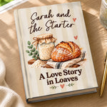 Custom Name Bread Baking Gifts for Bakers - Personalized Hardcover Journal