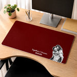Custom Couple Photo Romantic Keepsake Gifts - Personalized Desk Mat - Together And Forever