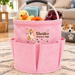 Custom Name Dog Treats & Toys Gifts for Dog Lovers - Personalized Gardening Tool Bag - Paws & Toys