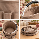 Custom Name Crochet Corner Gifts for Crafters - Personalized Tool Bag