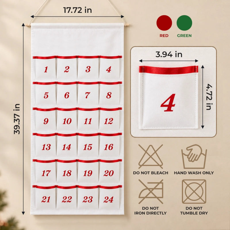 Custom Name Christmas Train Countdown Decor for Kids - Personalized Photo Advent Calendar - Let The Christmas Fun Begin