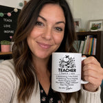 Custom Name Teacher Appreciation Gifts - Personalized Coffee Mug
