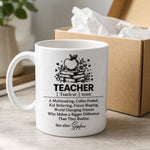 Custom Name Teacher Appreciation Gifts - Personalized Coffee Mug