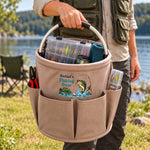 Custom Name Fishing Gear Gifts for Fishermen - Personalized Gardening Tool Bag