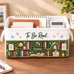 Personalized Storage Basket - Christmas Gift For Book Lovers