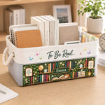 Personalized Storage Basket - Christmas Gift For Book Lovers