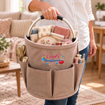 Custom Name Sewing Essentials Gifts for Crafters - Personalized Tool Bag