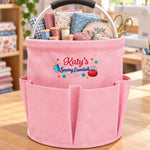 Custom Name Sewing Essentials Gifts for Crafters - Personalized Tool Bag