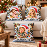 Custom Name Santa Christmas Gifts for Children - Personalized Pillow