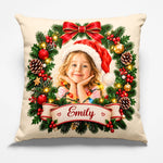 Custom Name Christmas Gifts for Kids - Personalized Pillow