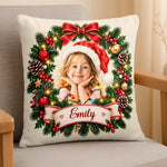 Custom Name Christmas Gifts for Kids - Personalized Pillow