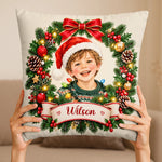 Custom Name Christmas Gifts for Kids - Personalized Pillow