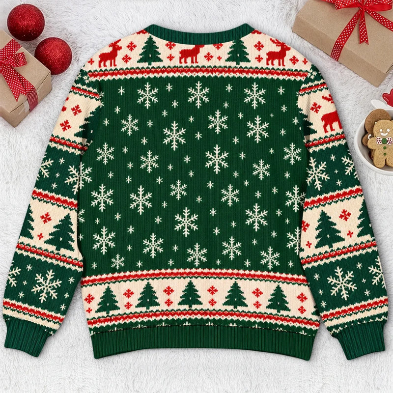 Custom German Shepherd Christmas Gifts for Dog Lovers - Personalized Ugly Christmas Sweater